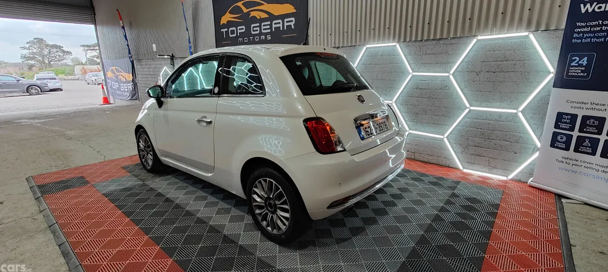 Fiat 500 Hatchback, Petrol, 2016, White