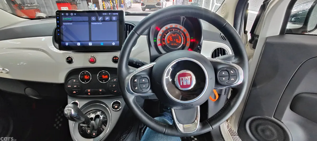 Fiat 500 Hatchback, Petrol, 2016, White