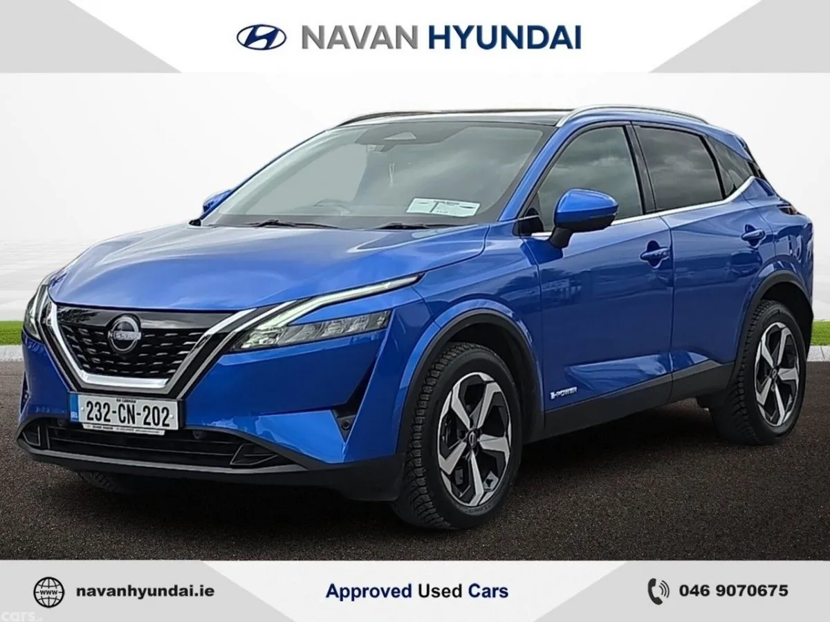 Nissan Qashqai MPV, Petrol Hybrid, 2023, Blue