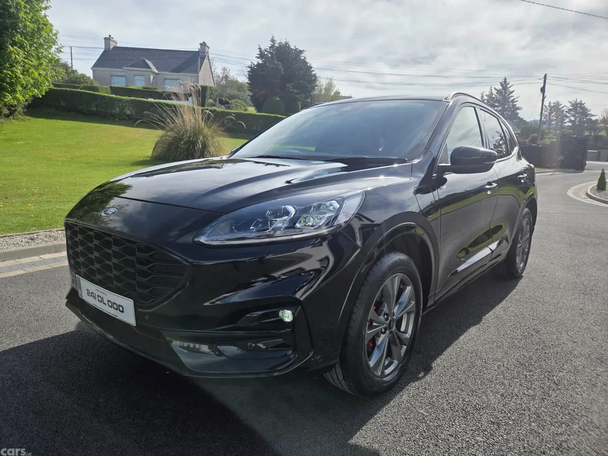 Ford Kuga SUV, Petrol Hybrid, 2024, Black