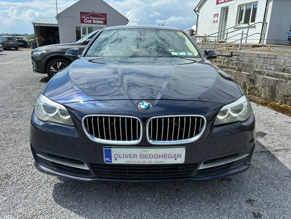 BMW 5-Series Saloon, Diesel, 2015, Blue