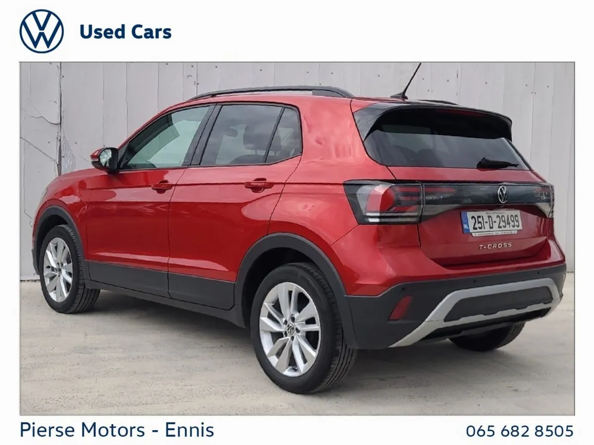 Volkswagen T-Cross Estate, Petrol, 2025, Red
