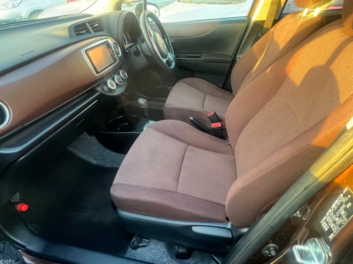 Toyota Vitz Hatchback, Petrol, 2014, Brown