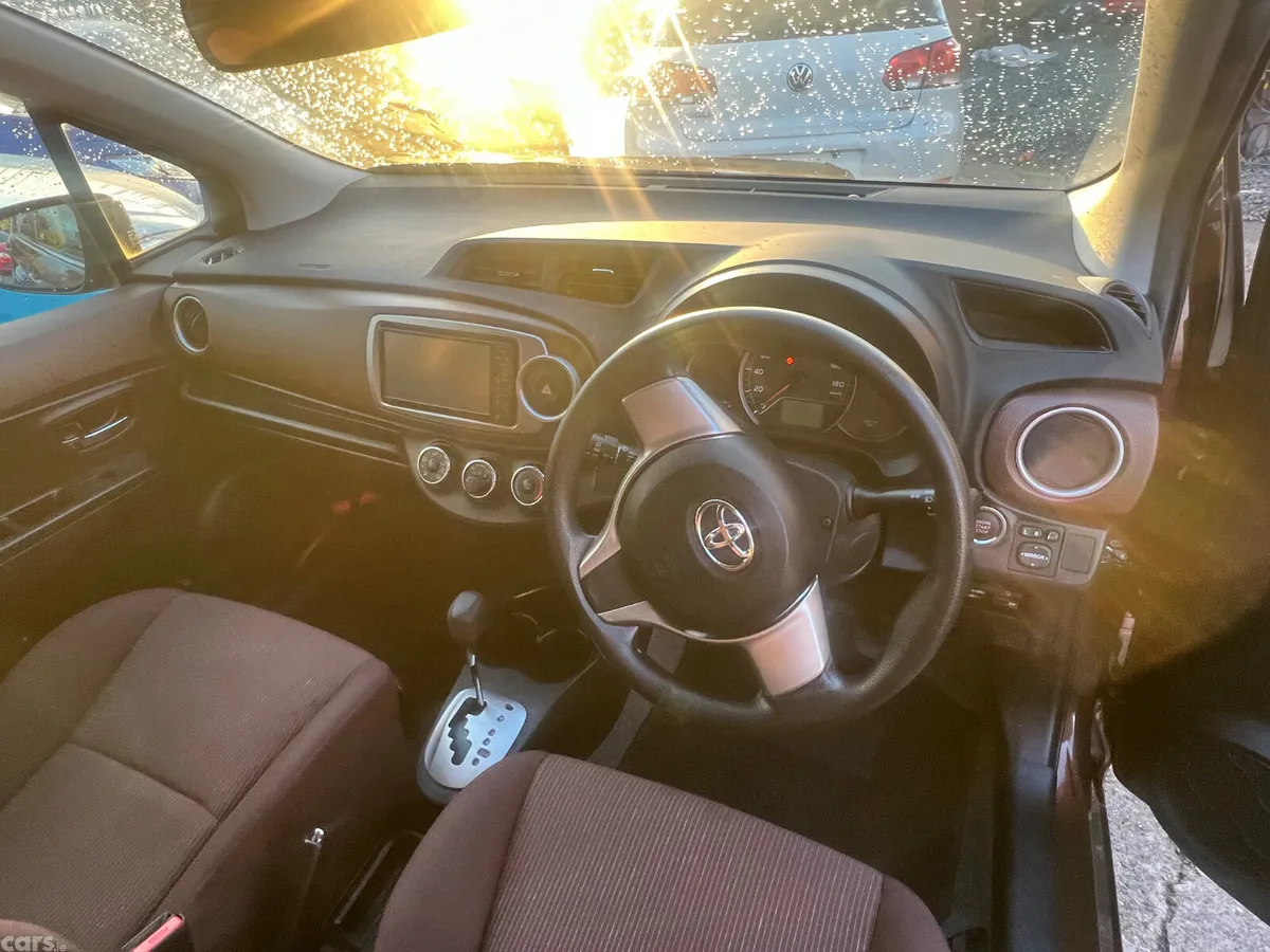 Toyota Vitz Hatchback, Petrol, 2014, Brown