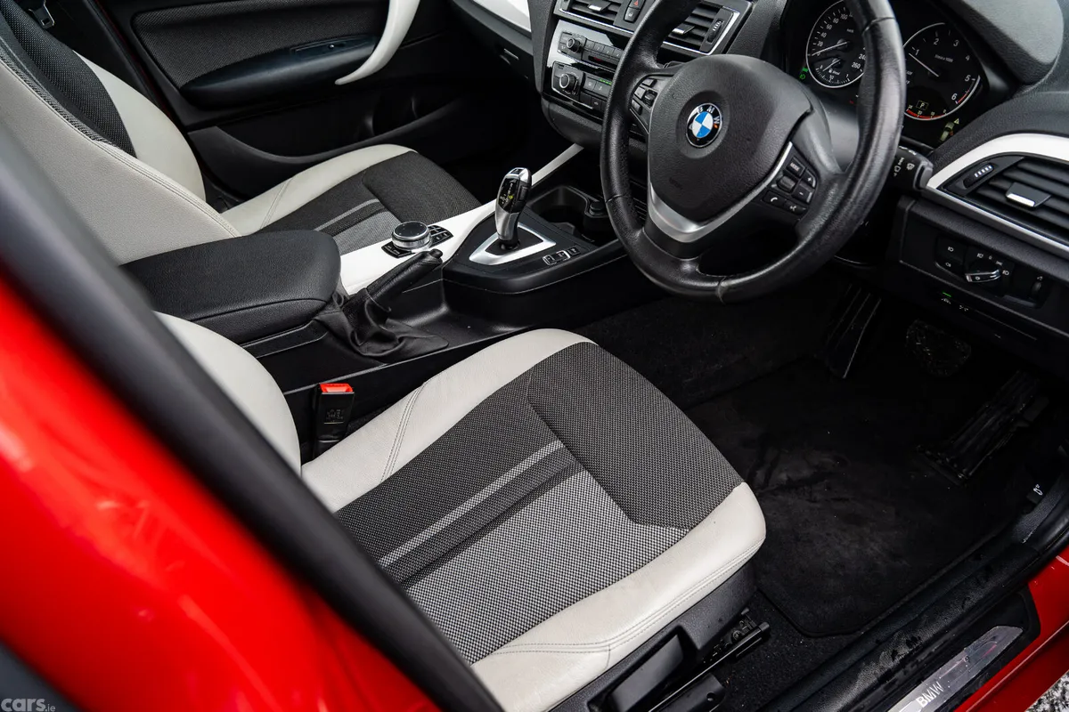 BMW 1-Series Hatchback, Diesel, 2017, Red