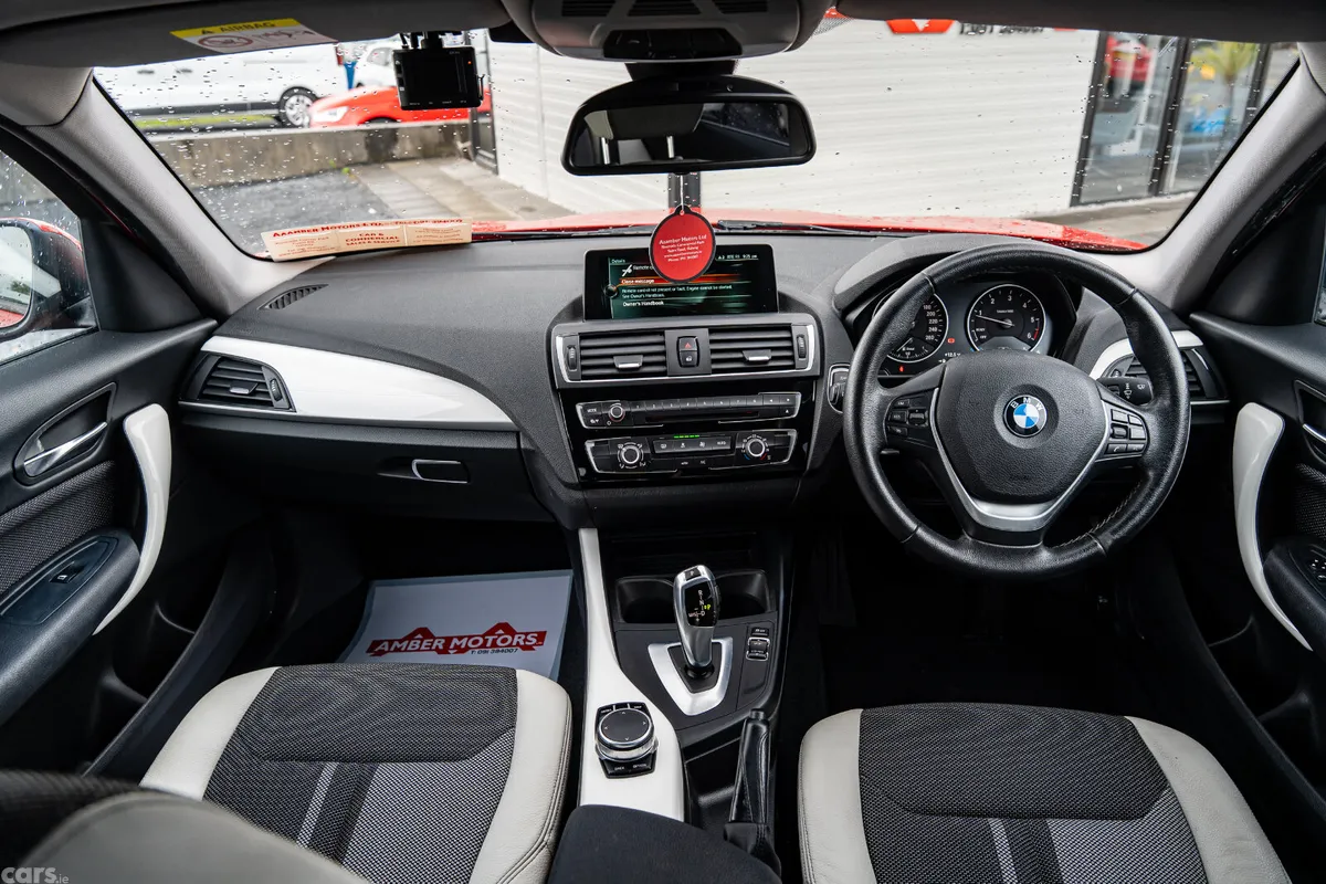 BMW 1-Series Hatchback, Diesel, 2017, Red