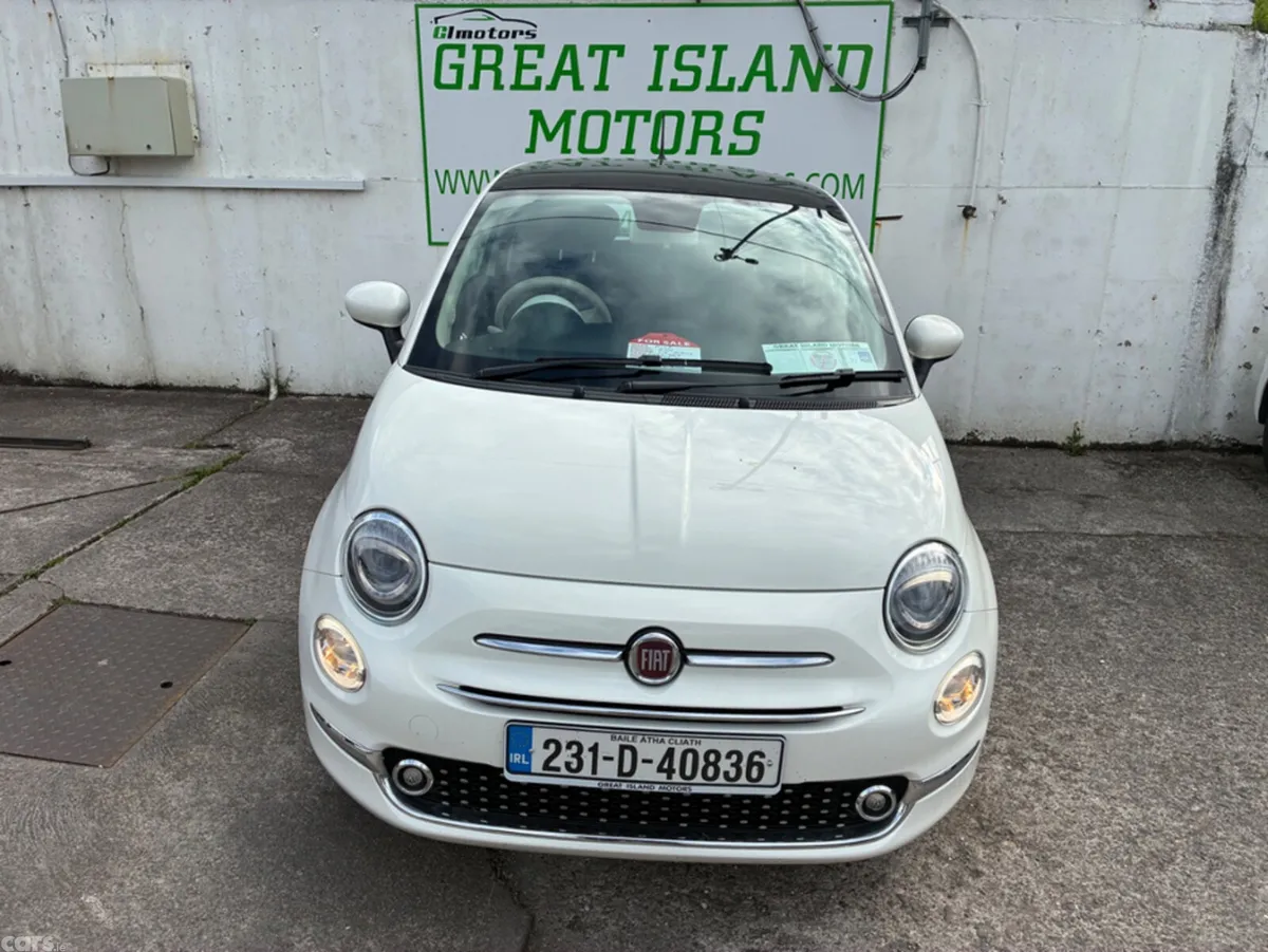 Fiat 500 Hatchback, Petrol, 2023, White