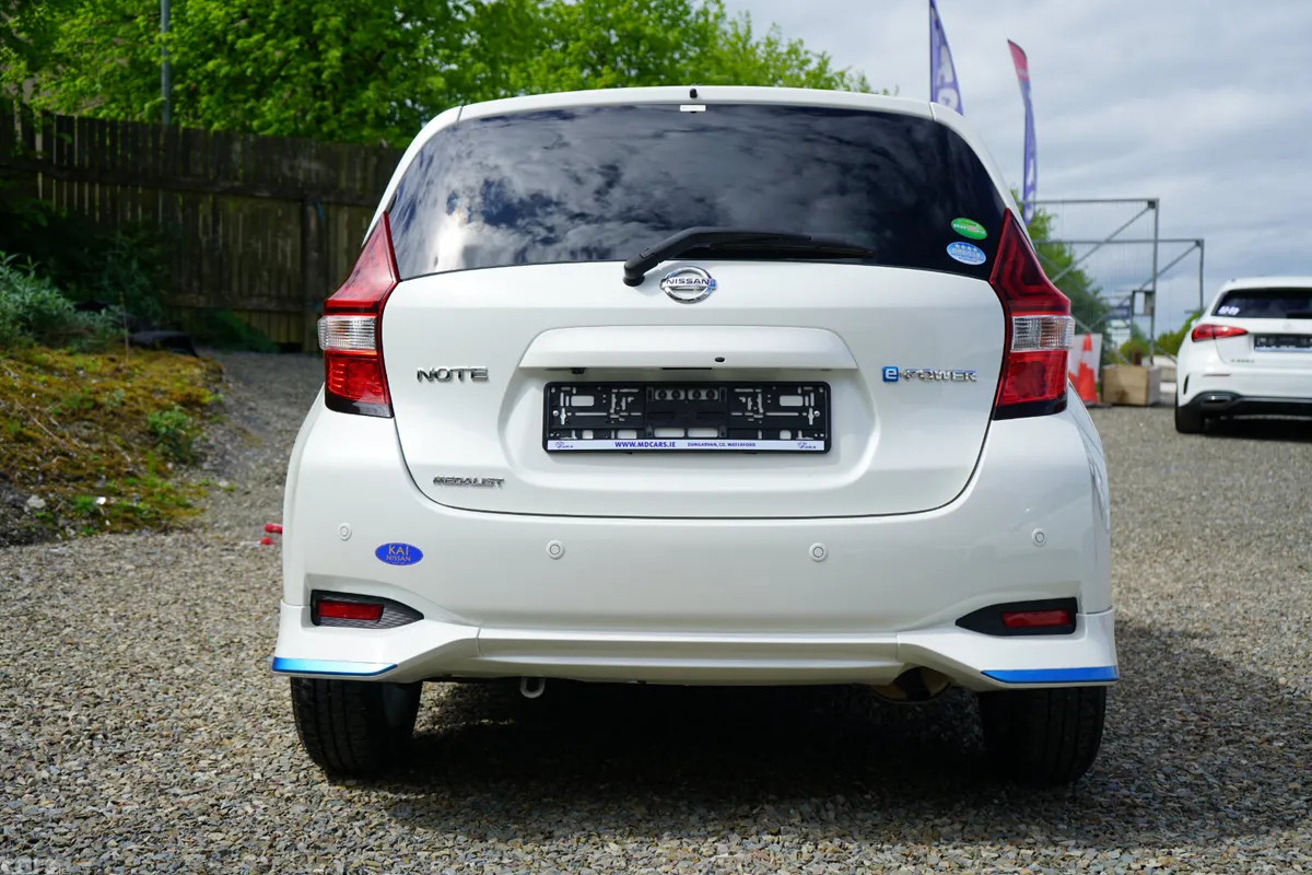 Nissan Note Hatchback, Petrol Hybrid, 2018, White