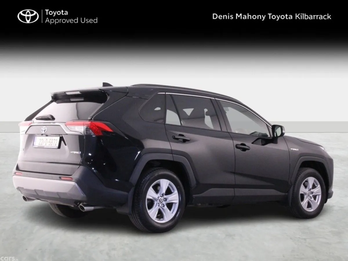 Toyota RAV4 SUV, Petrol Hybrid, 2022, Black