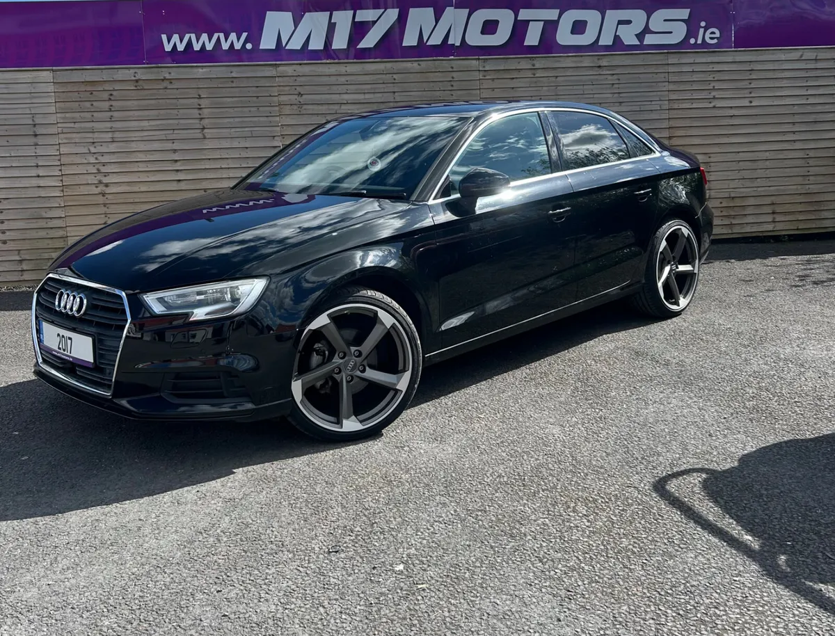 Audi A3 Saloon, Petrol, 2017, Black
