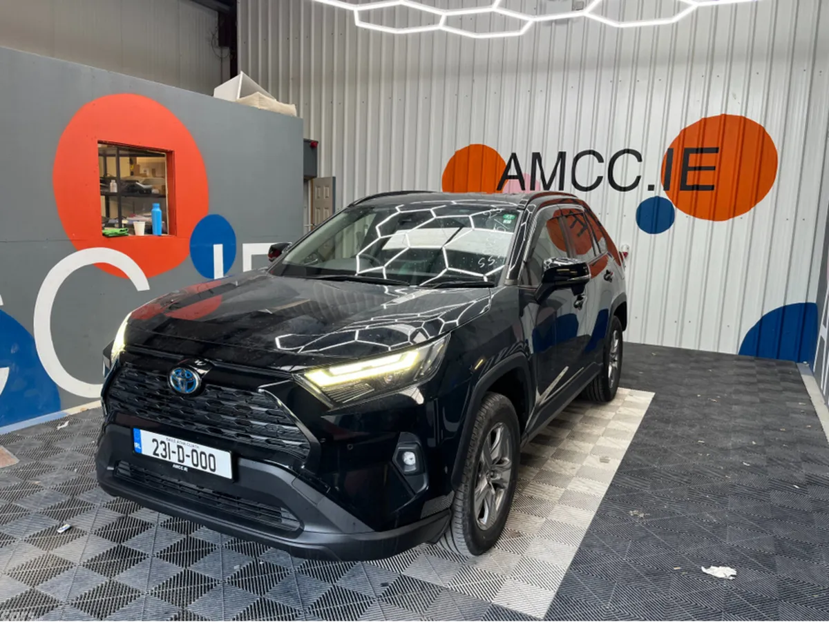 Toyota RAV4 SUV, Petrol Hybrid, 2023, Black