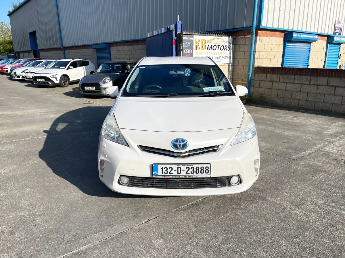 Toyota Prius Hatchback, Petrol Hybrid, 2013, White
