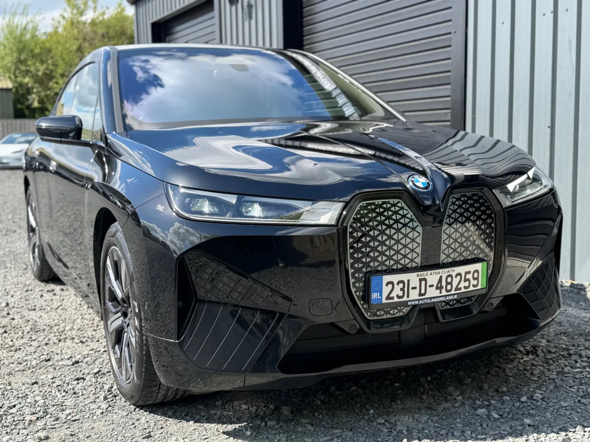 BMW iX SUV, Electric, 2023, Black