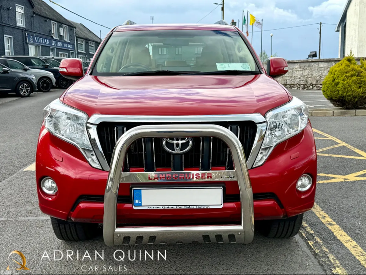 Toyota Land Cruiser SUV, Diesel, 2017, Red