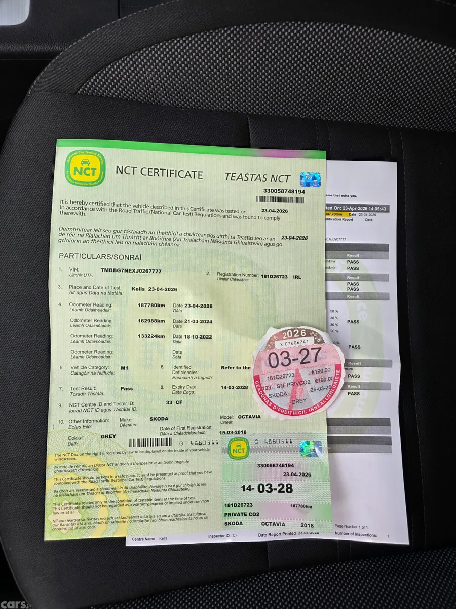 Skoda Octavia Saloon, Diesel, 2018, Grey