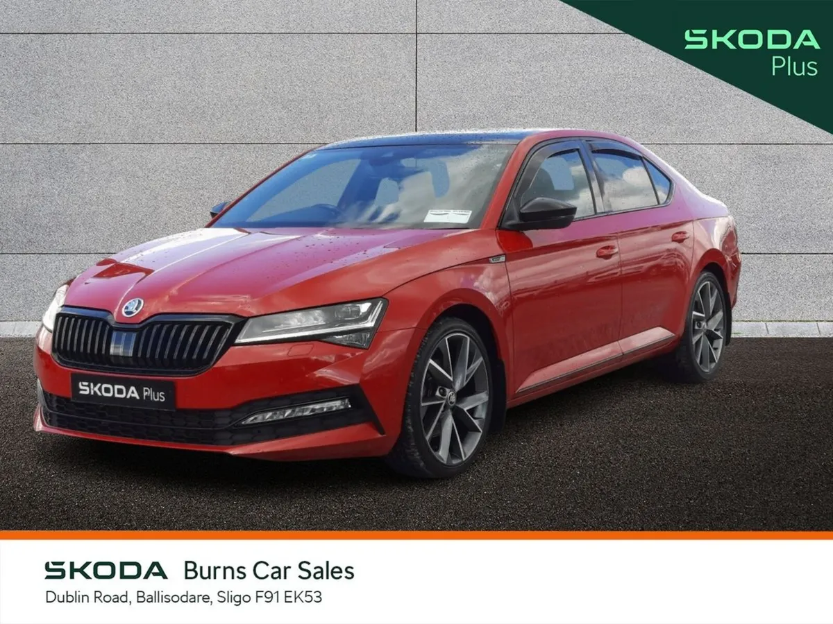 Skoda Superb Saloon, Diesel, 2024, Red