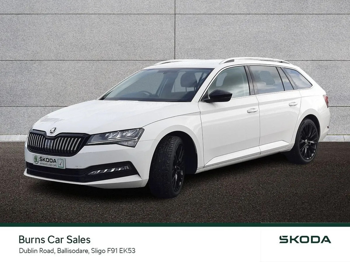 Skoda Superb Estate, Diesel, 2021, White