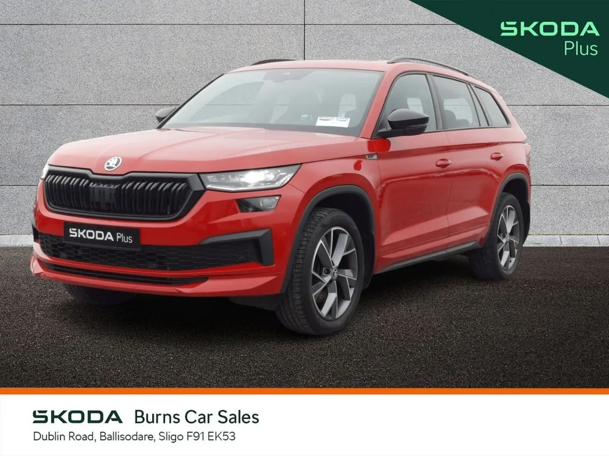 Skoda Kodiaq SUV, Diesel, 2024, Red