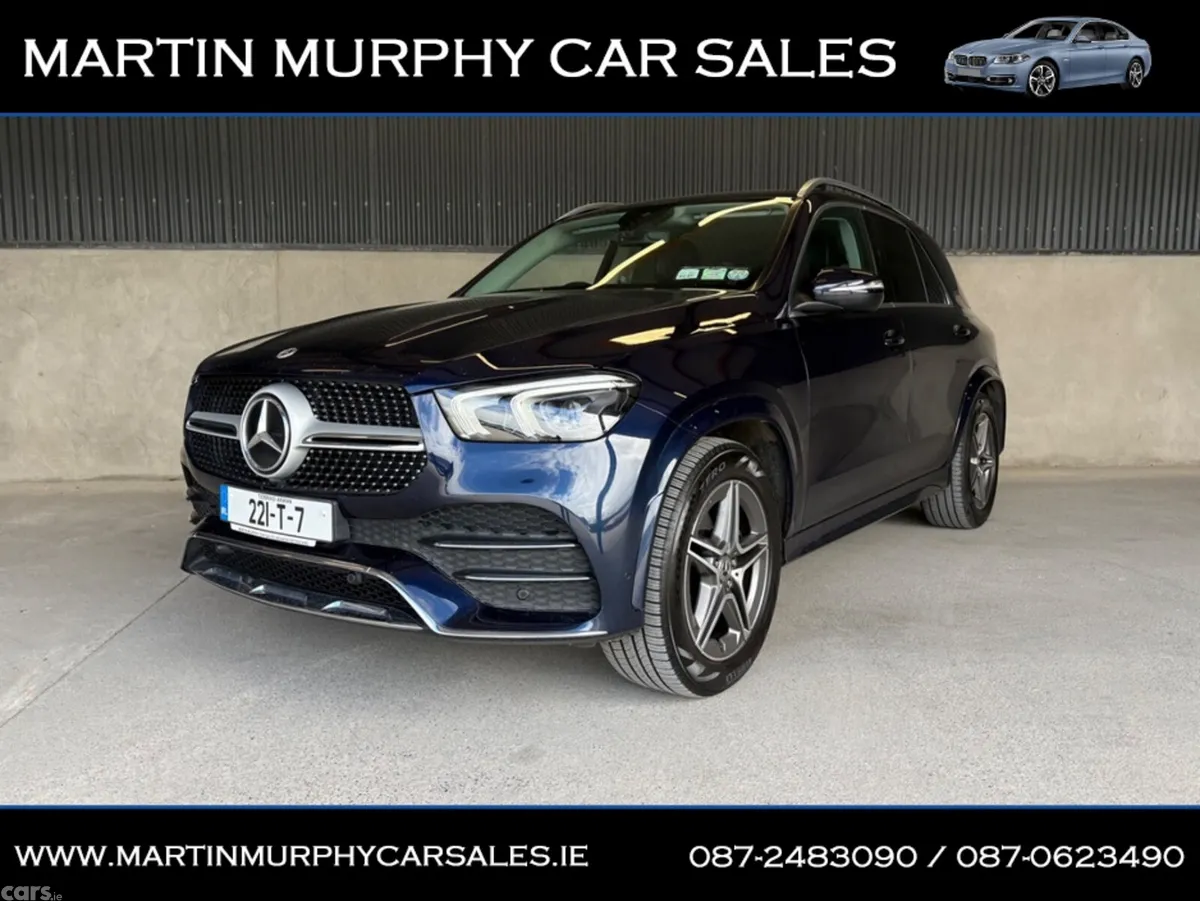 Mercedes-Benz GLE SUV, Diesel, 2022, Blue