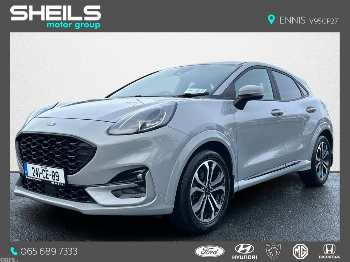 Ford Puma SUV, Petrol, 2024, Grey