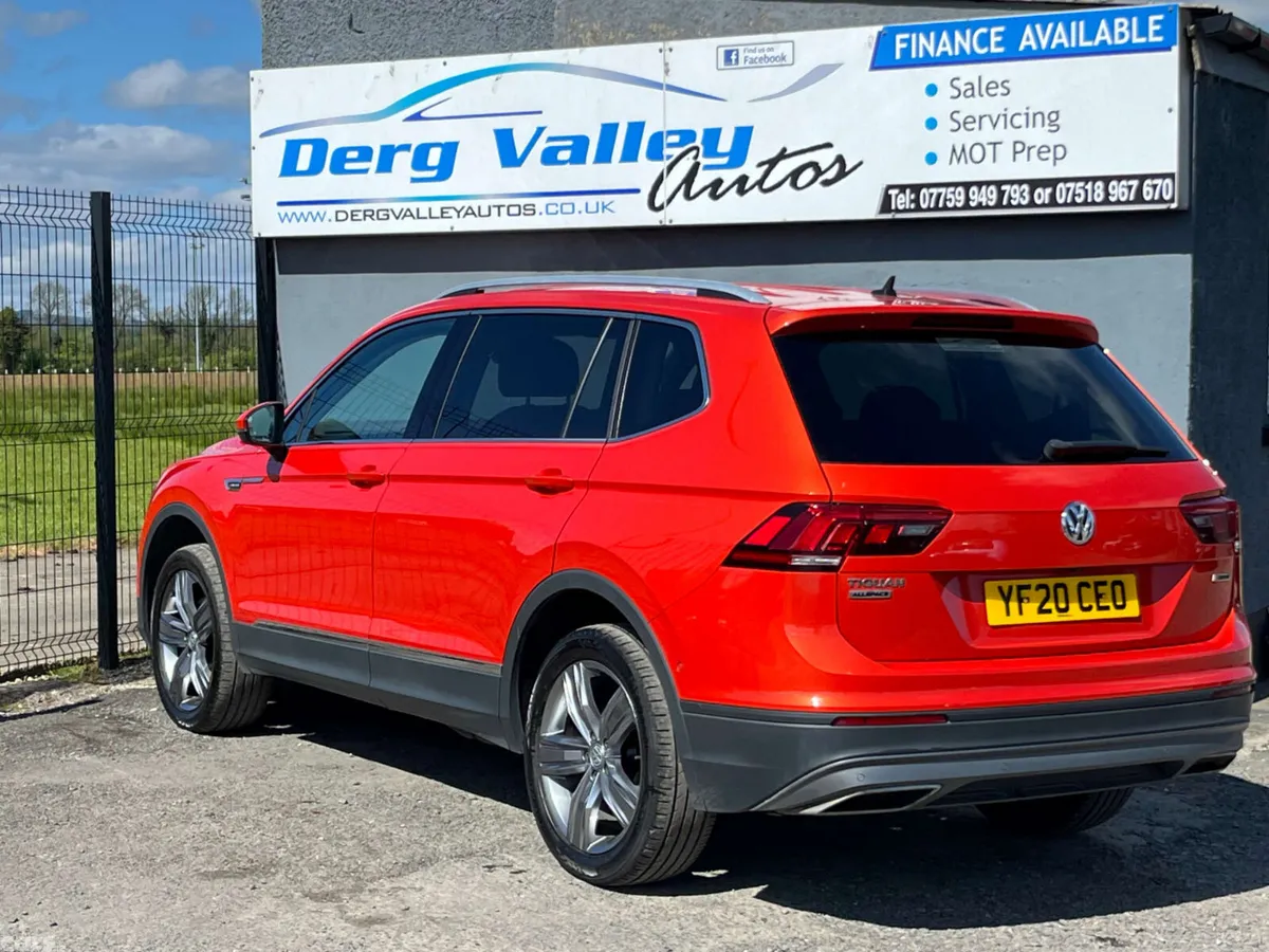 Volkswagen Tiguan SUV, Diesel, 2020, Orange
