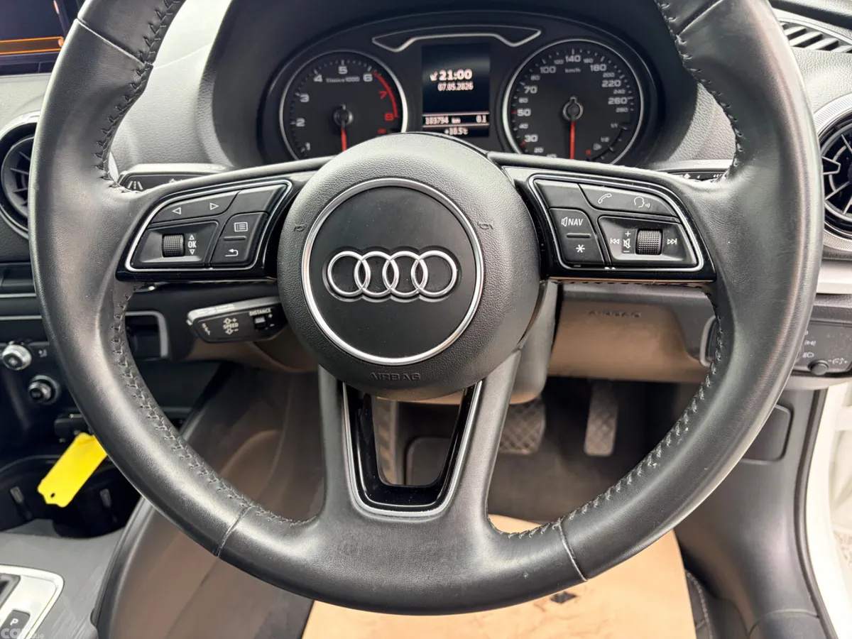 Audi A3 Saloon, Petrol, 2018, White