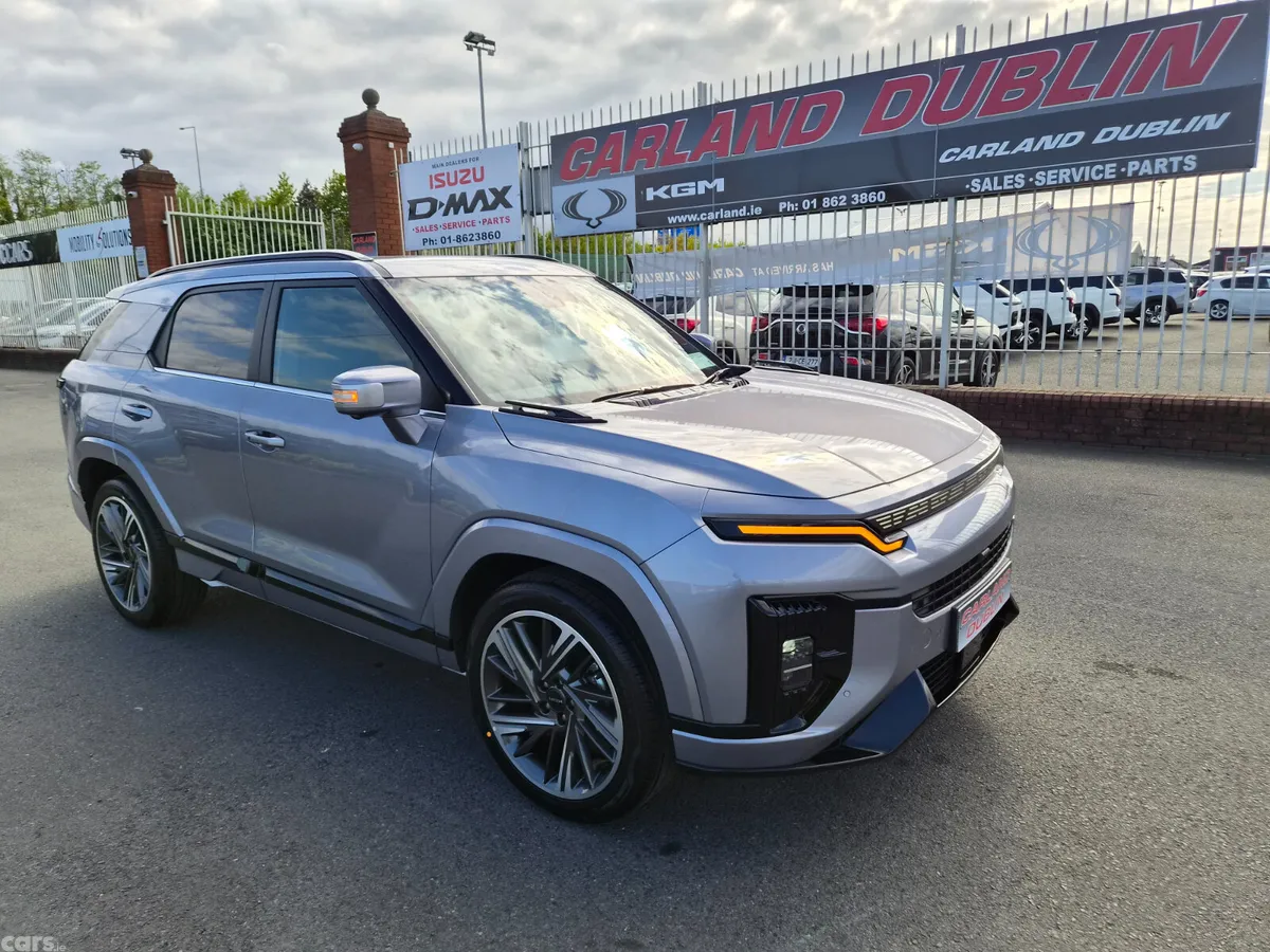 KGM Actyon SUV, Petrol Hybrid, 2026, Silver
