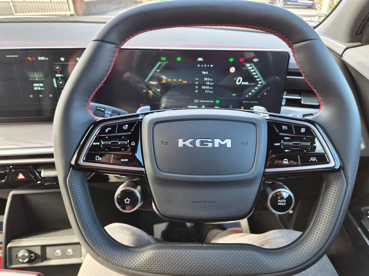 KGM Actyon SUV, Petrol Hybrid, 2026, Silver