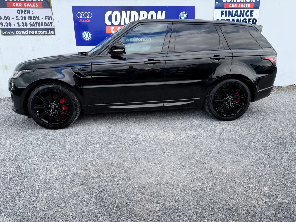 Land Rover Range Rover Sport SUV, Petrol Plug-in Hybrid, 2021, Black