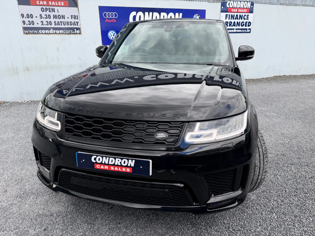 Land Rover Range Rover Sport SUV, Petrol Plug-in Hybrid, 2021, Black