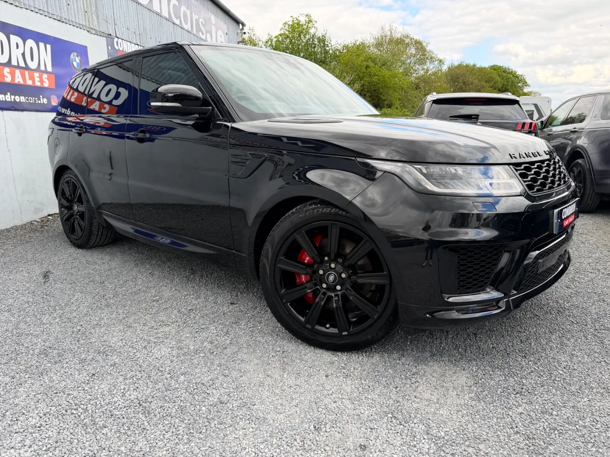 Land Rover Range Rover Sport SUV, Petrol Plug-in Hybrid, 2021, Black