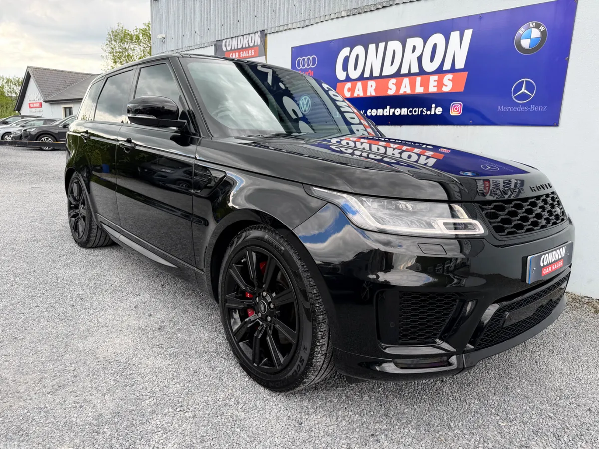 Land Rover Range Rover Sport SUV, Petrol Plug-in Hybrid, 2021, Black