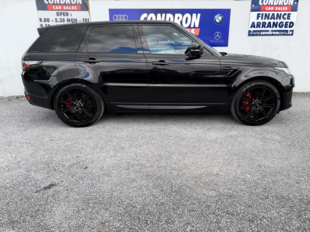 Land Rover Range Rover Sport SUV, Petrol Plug-in Hybrid, 2021, Black