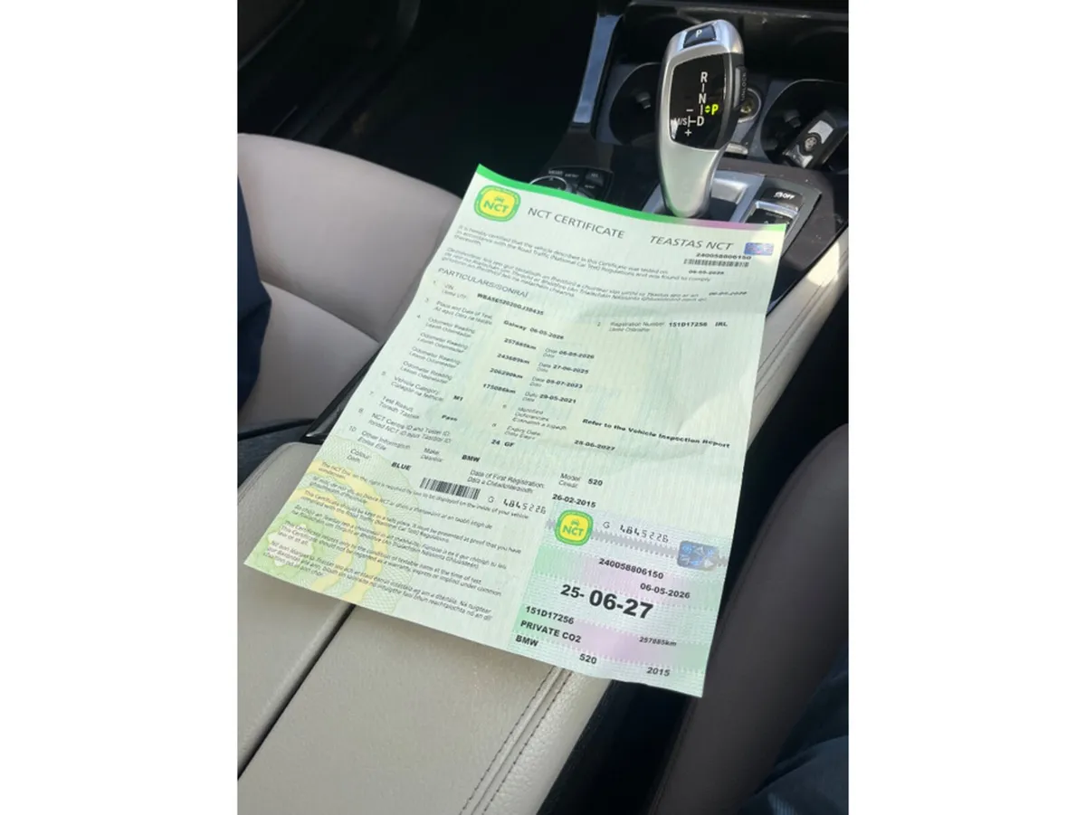 BMW 5-Series Saloon, Diesel, 2015, Blue