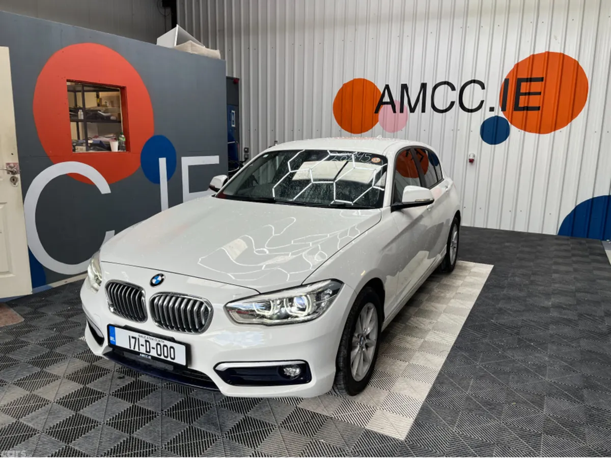 BMW 1-Series Hatchback, Diesel, 2017, White