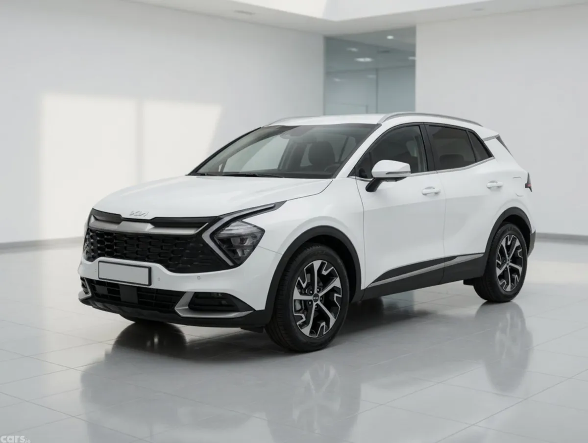 Kia Sportage SUV, Diesel Hybrid, 2023, White
