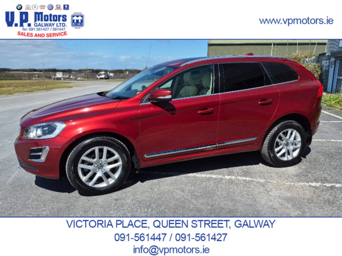 Volvo XC60 SUV, Diesel, 2017, Red