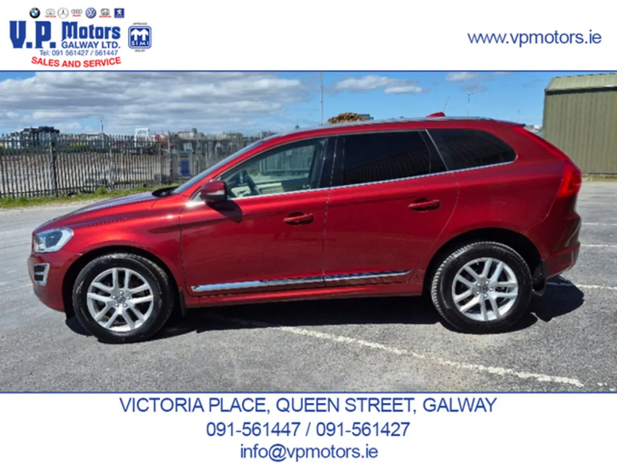 Volvo XC60 SUV, Diesel, 2017, Red
