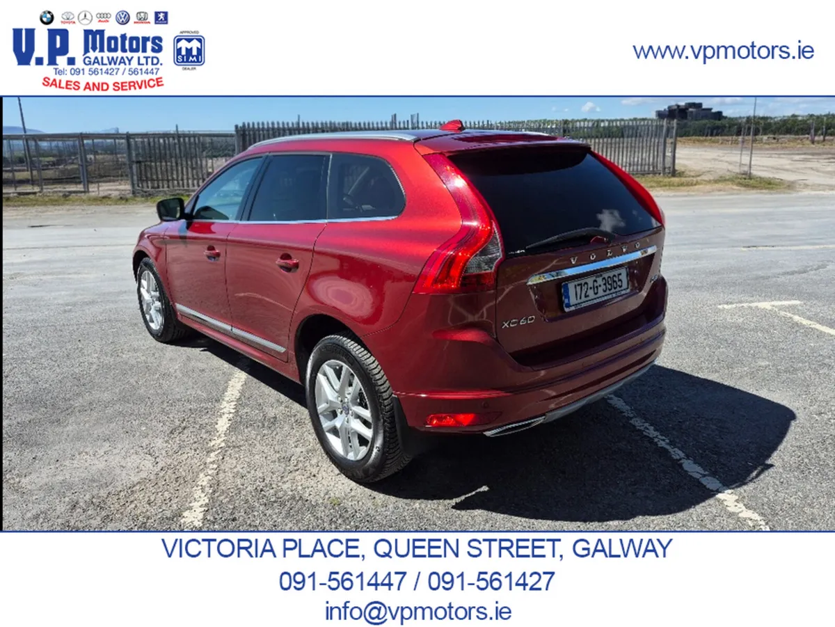Volvo XC60 SUV, Diesel, 2017, Red