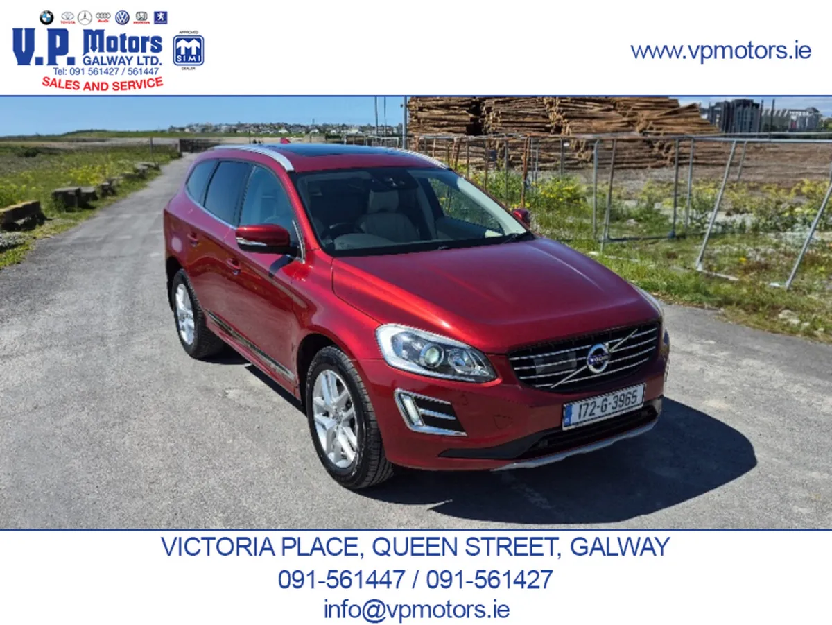 Volvo XC60 SUV, Diesel, 2017, Red