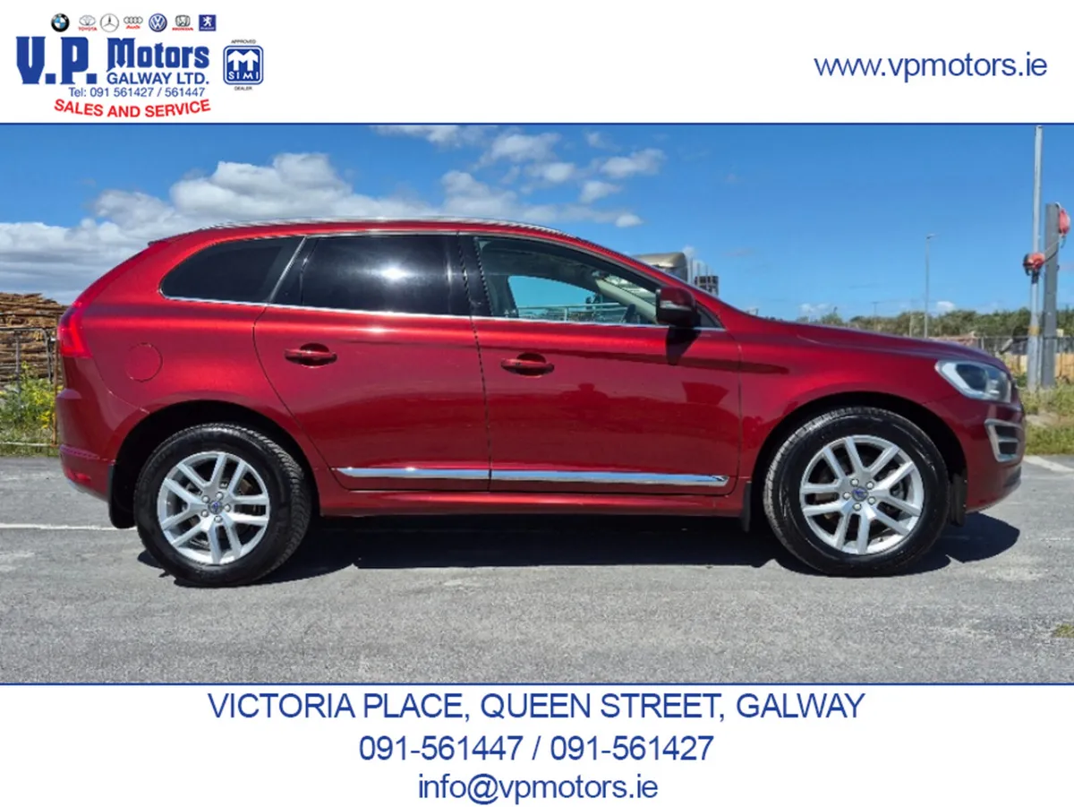 Volvo XC60 SUV, Diesel, 2017, Red