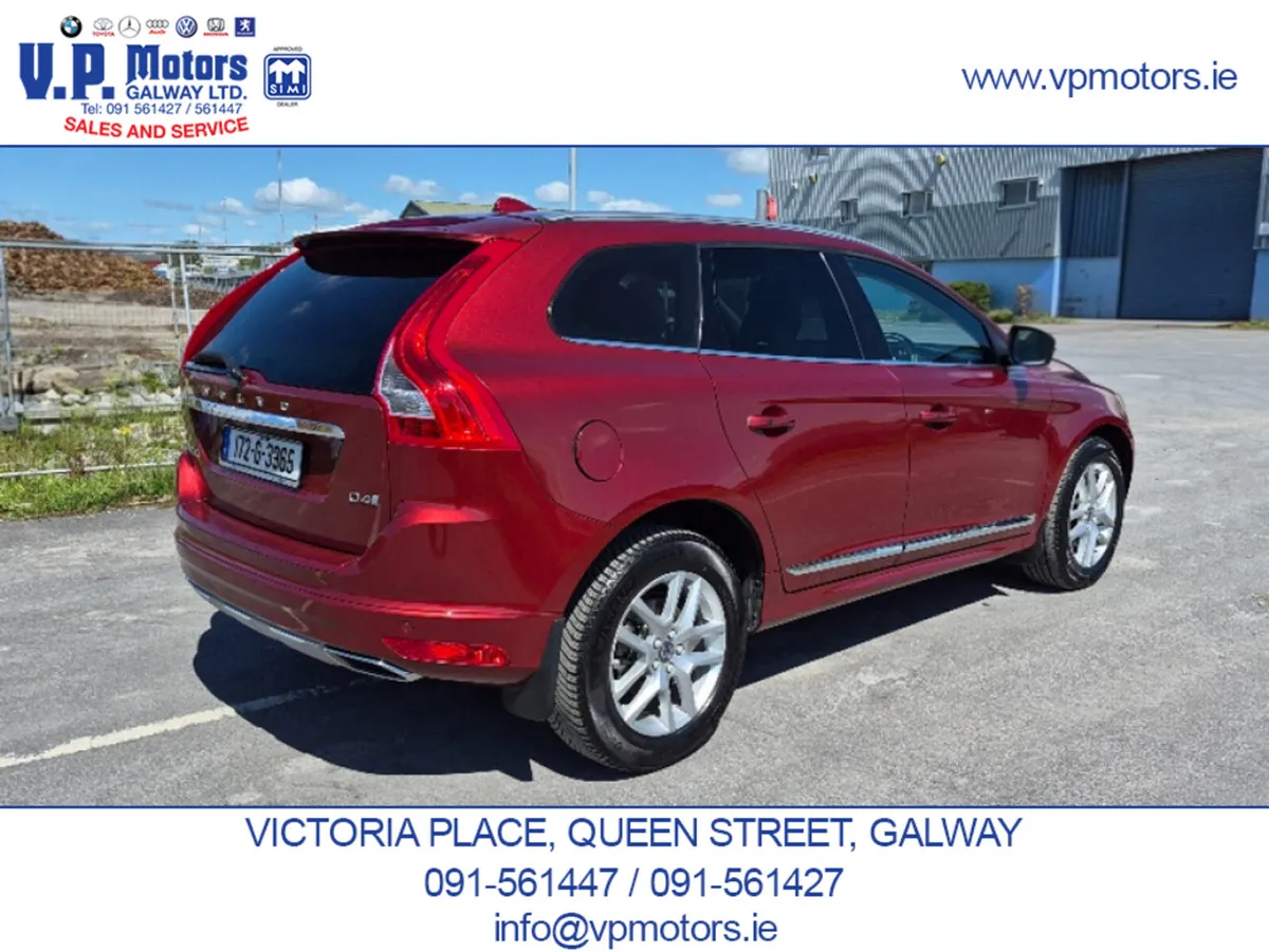 Volvo XC60 SUV, Diesel, 2017, Red