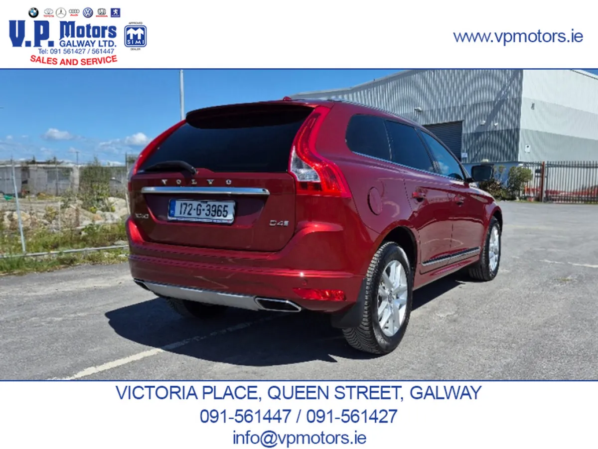 Volvo XC60 SUV, Diesel, 2017, Red