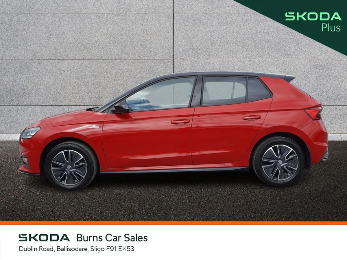 Skoda Fabia Hatchback, Petrol, 2024, Red