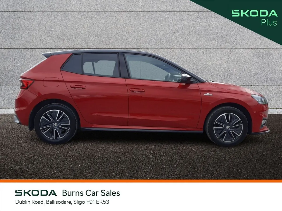 Skoda Fabia Hatchback, Petrol, 2024, Red