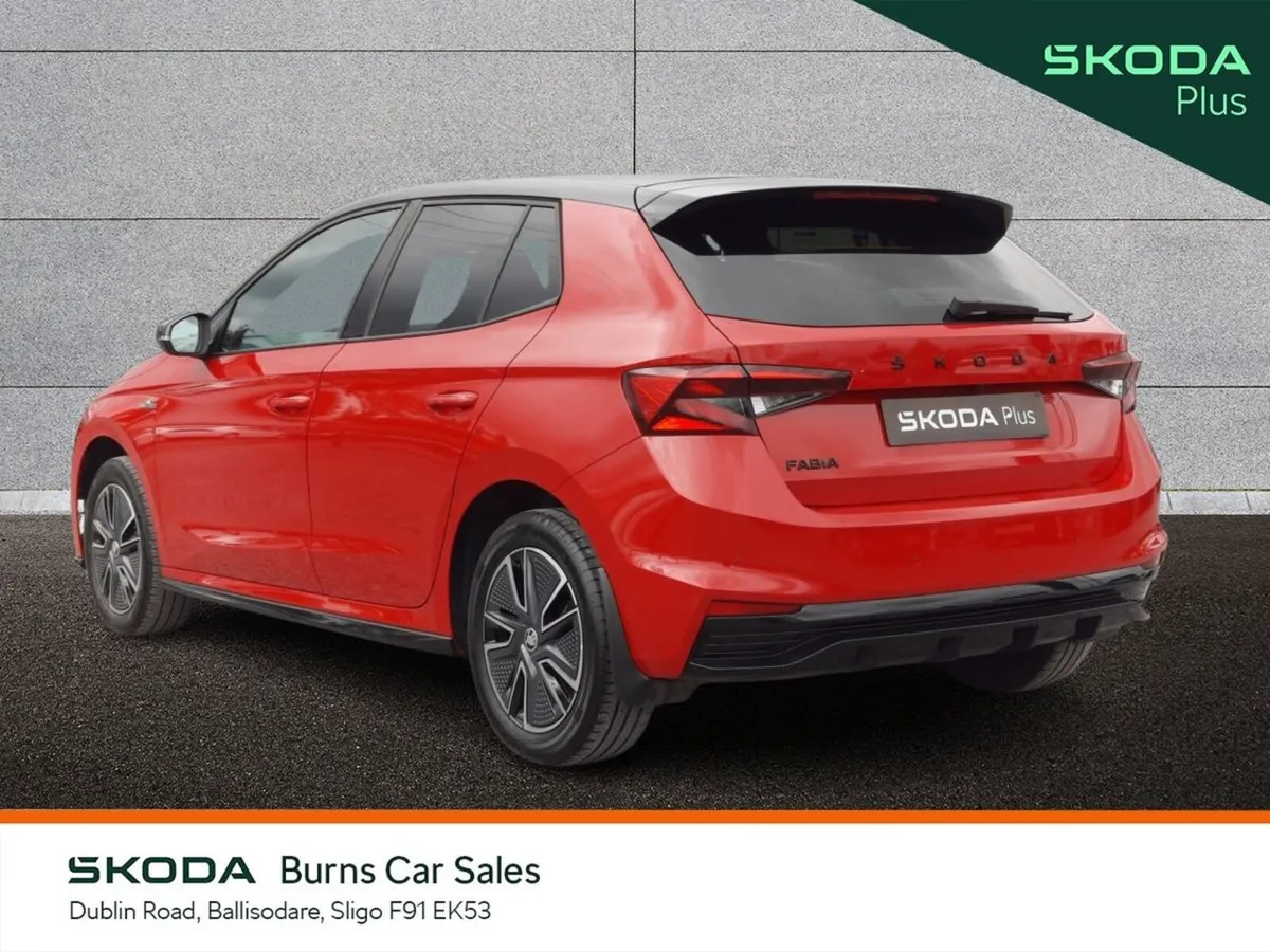 Skoda Fabia Hatchback, Petrol, 2024, Red