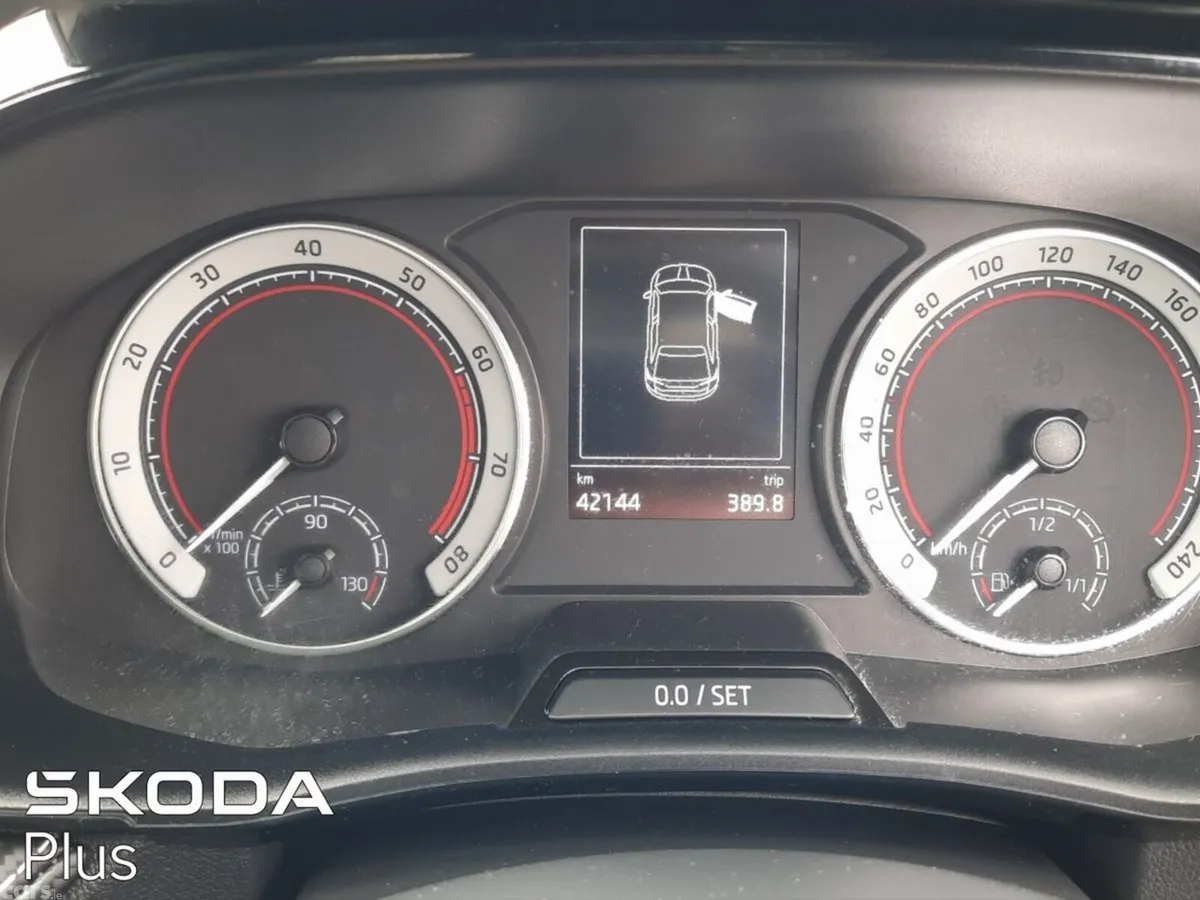 Skoda Fabia Hatchback, Petrol, 2024, Red