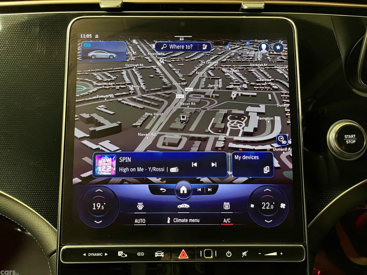 Mercedes-Benz EQE Saloon, Electric, 2023, Grey