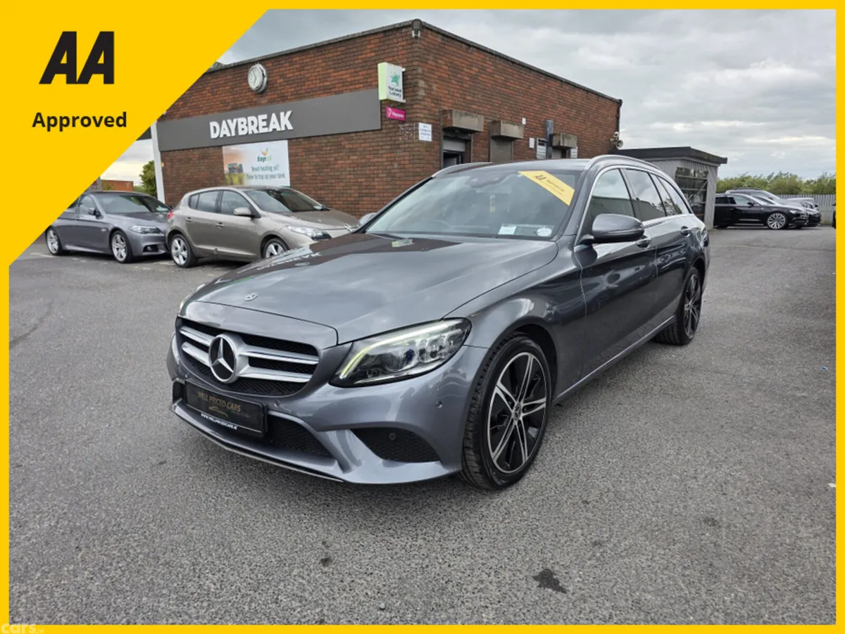 Mercedes-Benz C-Class Estate, Diesel Hybrid, 2020, Grey