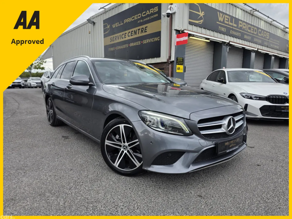 Mercedes-Benz C-Class Estate, Diesel Hybrid, 2020, Grey